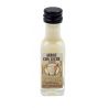 Licor de arroz con leche 20 ml, botella marasca cristal