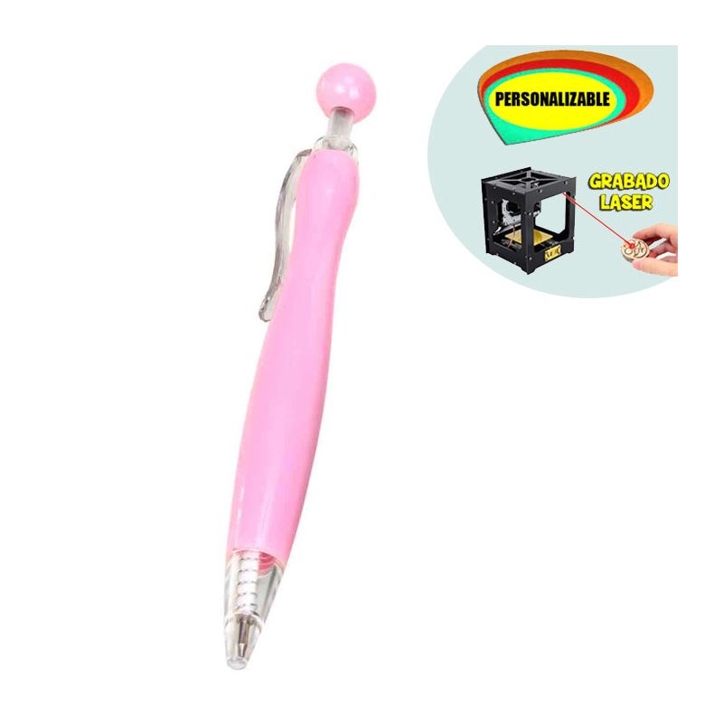 Bolígrafo rosa para las chicas, regalo barato y bonito