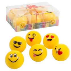 Brillo de labios de emoticonos, caja de 6 unidades