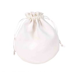 Limosnera blanca para niña 
