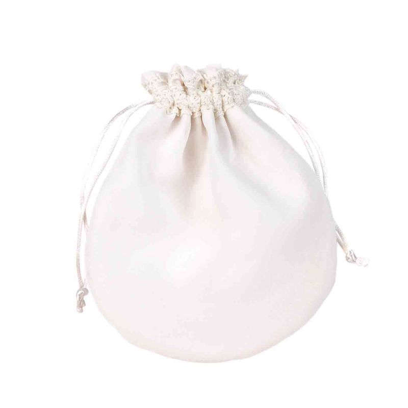 Limosnera blanca para niña 