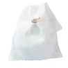 Elegante limosnera blanca para novia