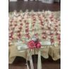 Pack de 140 alfileres con Canasta con rafia y asa