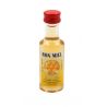Mini-botellita de Licor de Ron Miel, 20 ml, modelo Dórica en cristal