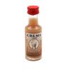 Mini-botellita de Licor de Crema, 20 ml, modelo Dórica en cristal