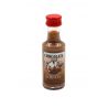 Mini-botellita de Licor de Chocolate, 20 ml, modelo Dórica en cristal