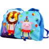 Mochila león y cerdito 30x30 