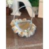 Cojín color saco en tono azul para tus alianzas de boda