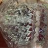 MEGA OFERTON. Pack de 100 alfileres con cesta, encaje  y envoltorio.