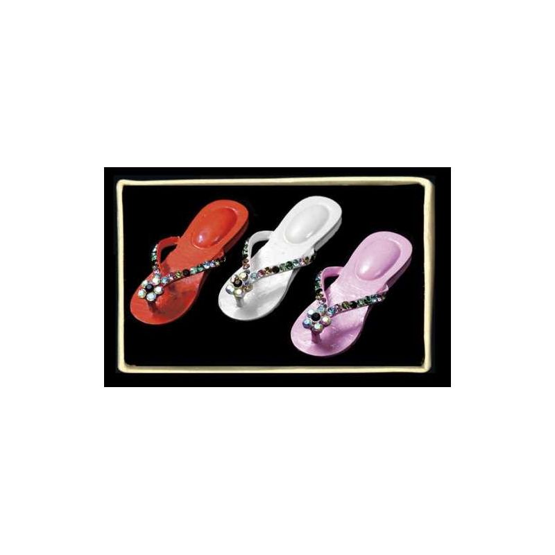BROCHE CHANCLA ROJA REF. 5057. (3 UDES.)