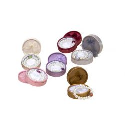 Pulseras de perlas surtidas con caja