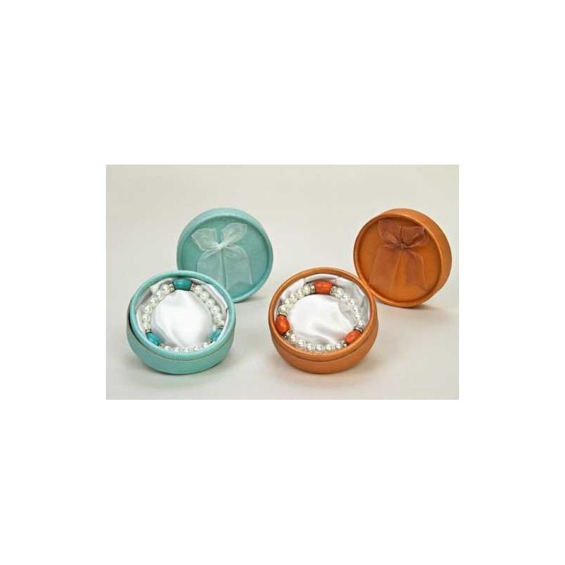 Pulsera surtida de 2 colores en caja grande con lazo