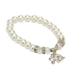 Pulseras de perlas para elefante