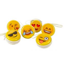 Monedro emoticono redondo