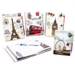 Libreta vintage con boli regalos boda