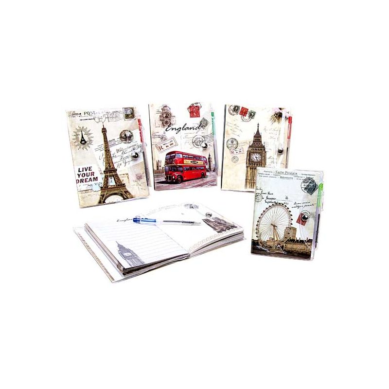Libreta vintage con boli regalos boda