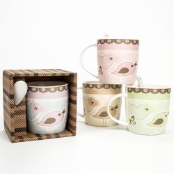 JUEGO PAJARO TAZA Y CUCHARA.