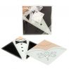 Posavasos crista novio y novia