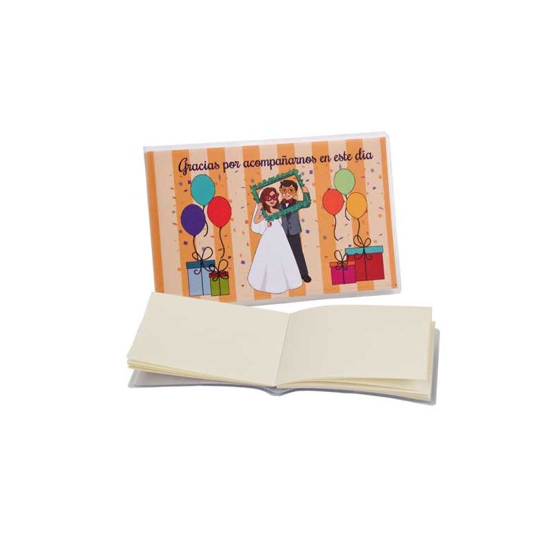 Libreta de novios para regalos de boda