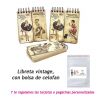 Libretas vintage con anillas,  regalo de Boda en Outlet