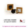 Lupa en caja de madera,  regalo de Boda en Outlet