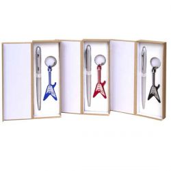 Estuche bolígrafo y llavero
