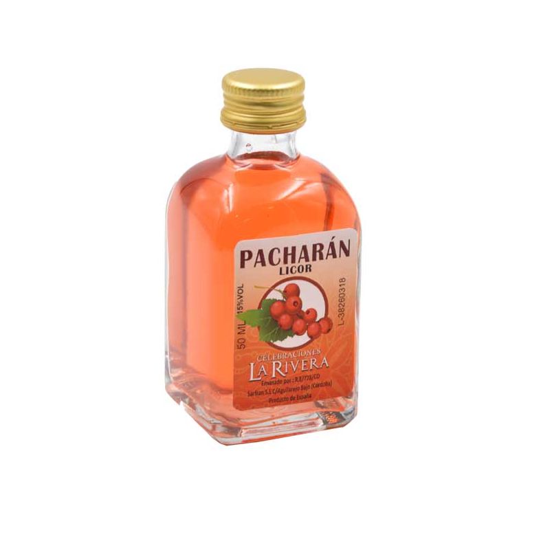 Licor para boda pacharán 50ml