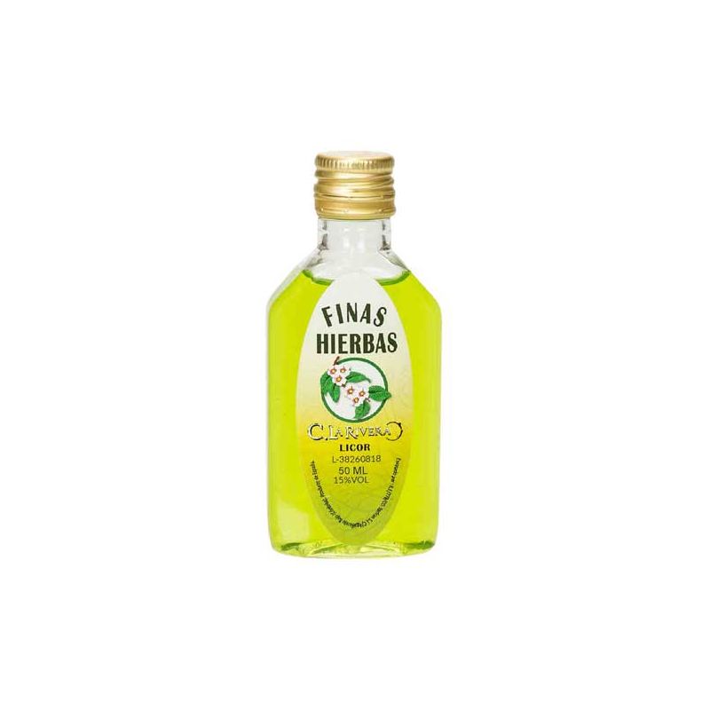 Licor para boda de finas hierbas 50ml