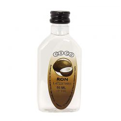 Licor para boda de ron de coco 50ml