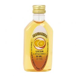 Licor para boda de mandarina 50ml
