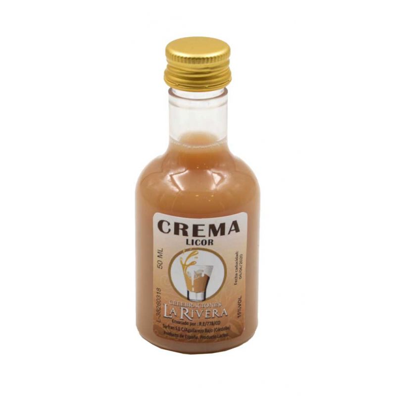 Licor de crema 50ml detalles de boda