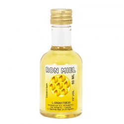 Licor de ron miel 40ml detalles de boda