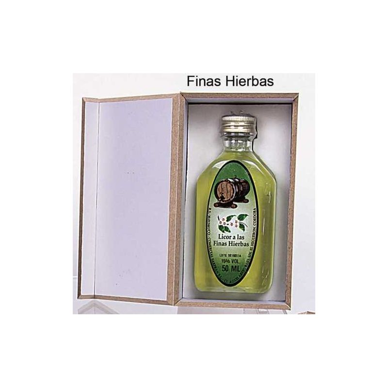 L. FINAS HIERB. 50 ML BOT. PLAST. PETACA EN CAJA MADERA