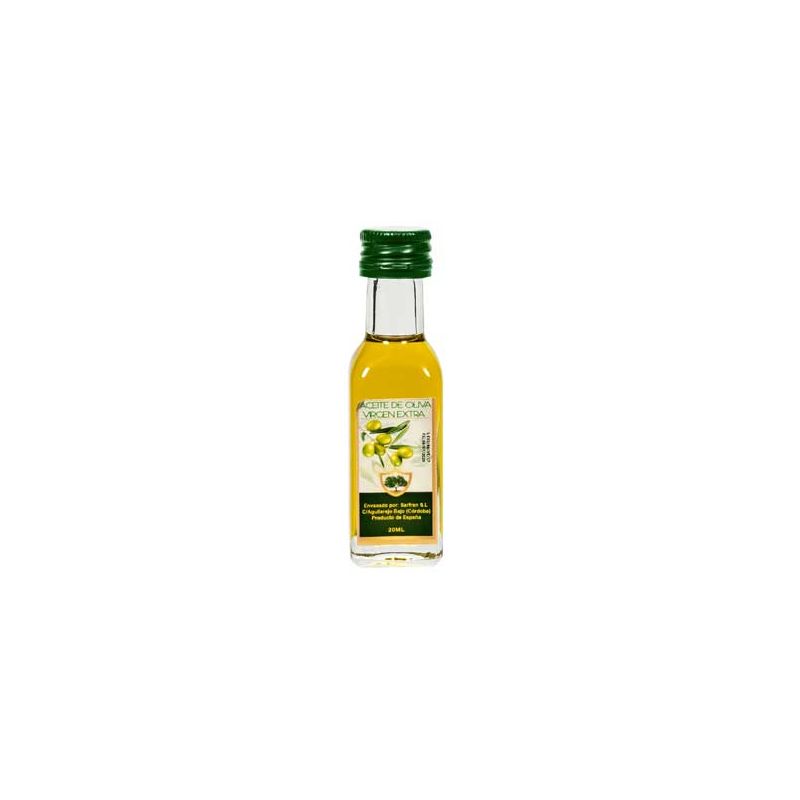 Miniaturas de aceite de oliva para bodas