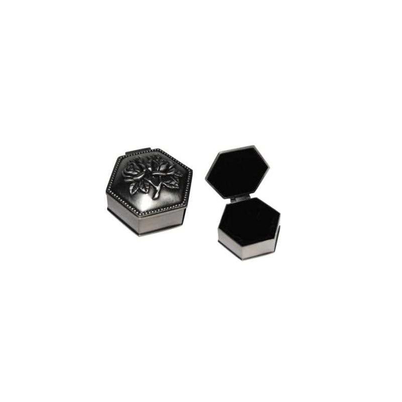 Joyero color plata envejecida (precio unidad)