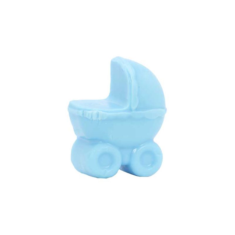 Carrito bebe jabon azul