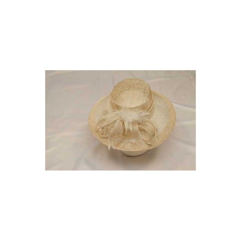 Pamela Sinamay Beige