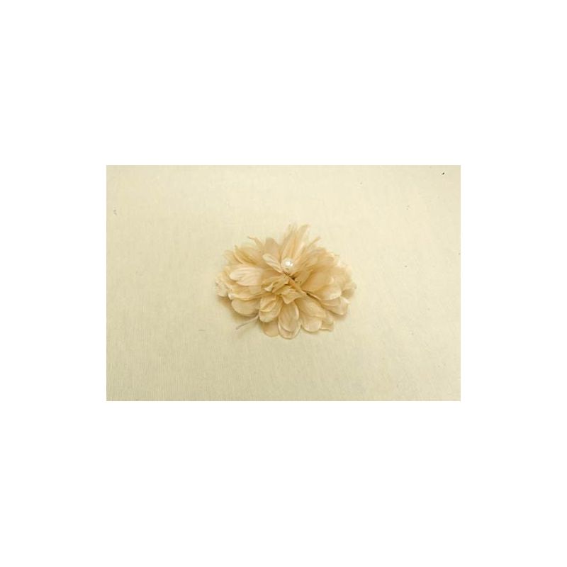 Tocado Beige con perla