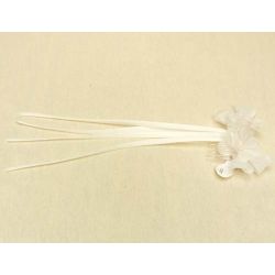 Tocado Lazo Pelo : Blanca o Beige