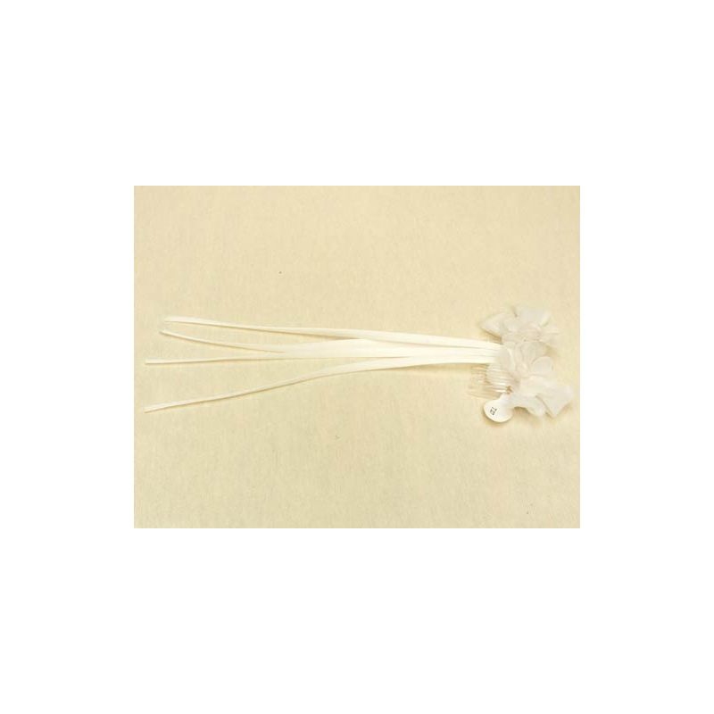 Tocado Lazo Pelo : Blanca o Beige