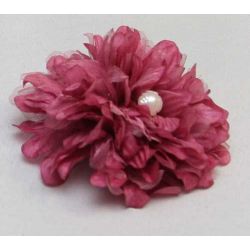 Tocado Rosa con perla
