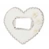 Corazón para alianzas de boda
