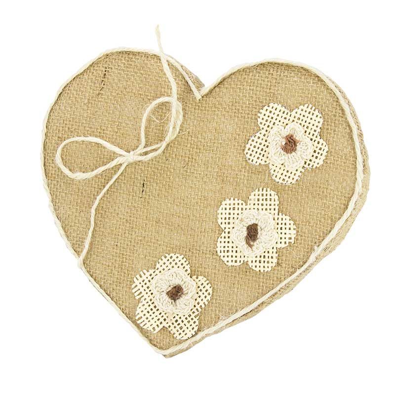 Corazón alianzas de boda