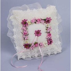 COJIN ROSA Y FUCSIA