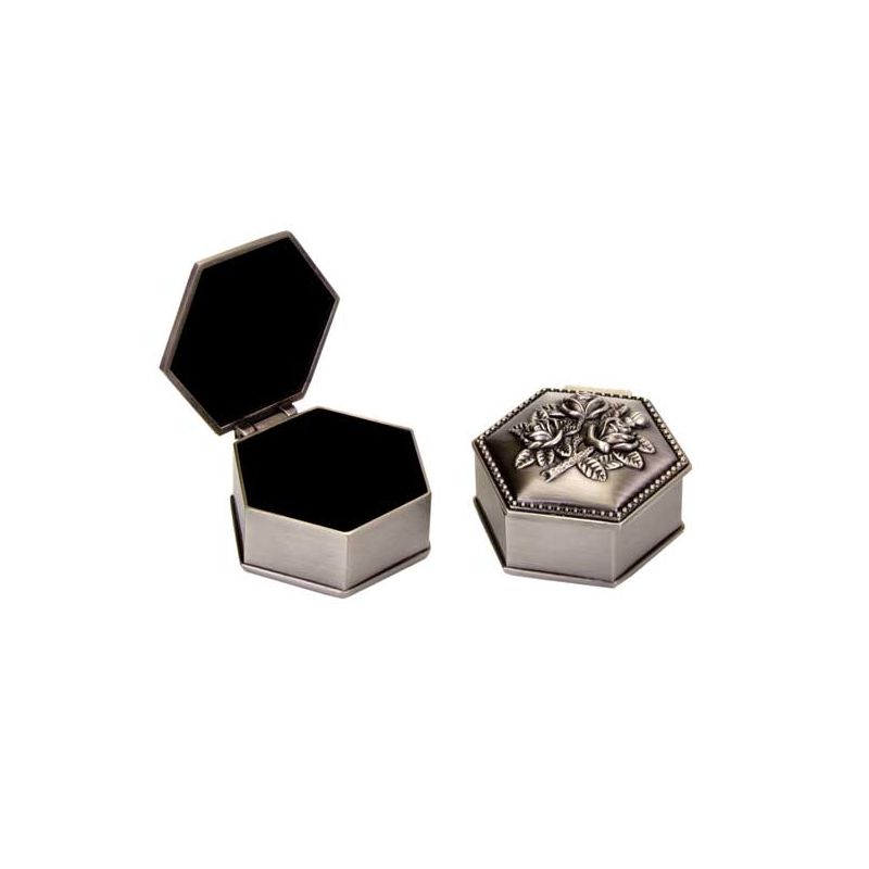Caja metal rodio