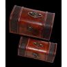 BAUL SET 2 PIEZAS  MADERA