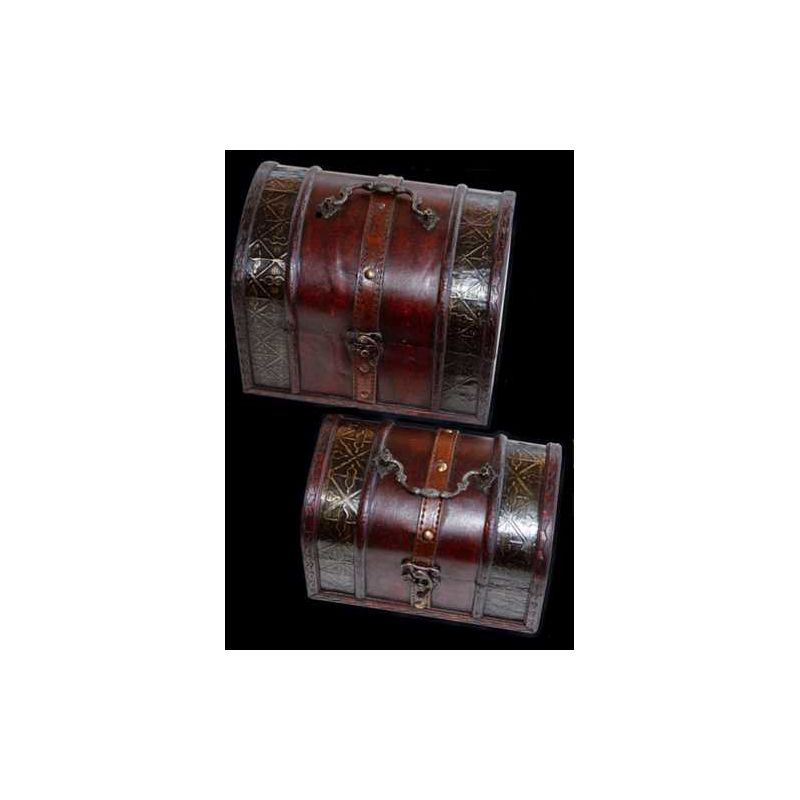 BAUL SET 2 PIEZAS MADERA