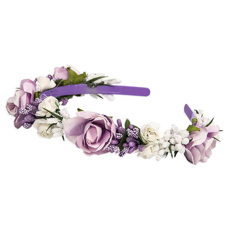 FELPA MALVA Y BLANCA                    
