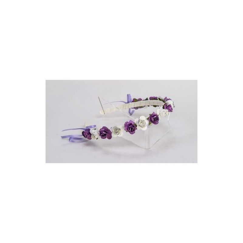 FELPA FLORES BEIGE-MALVA