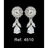 PENDIENTES NOVIA REF. 4510